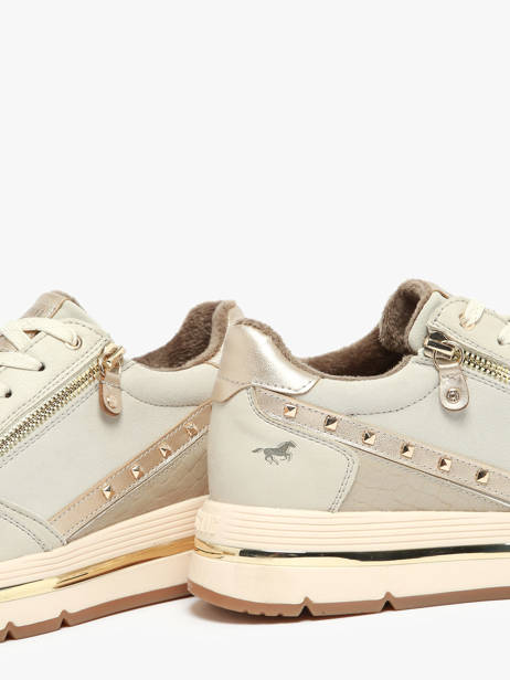 Sneakers Mustang Beige women 1498301 ander zicht 3