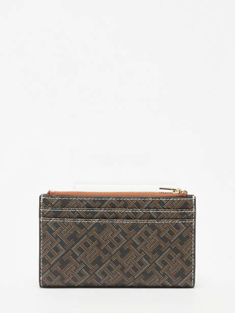 Portefeuille Tommy hilfiger Bruin th monoplay AW16589 ander zicht 2