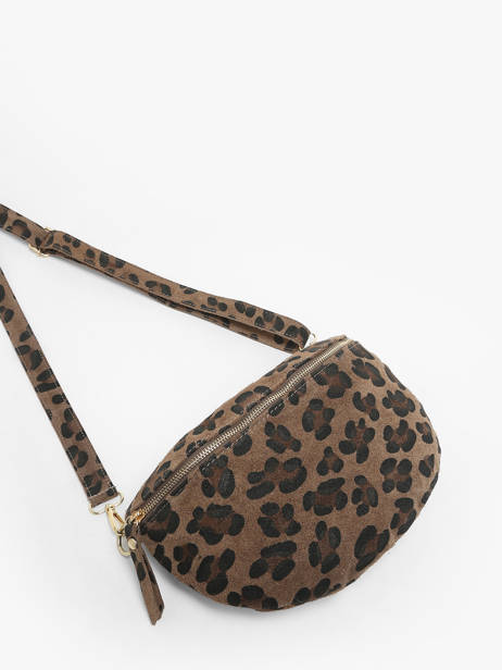 Heuptasje Milano Bruin velvet leopardo VL21123 ander zicht 2