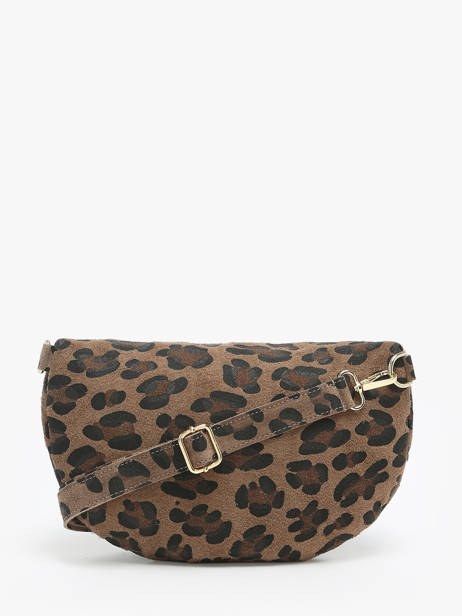 Heuptasje Milano Bruin velvet leopardo VL21123 ander zicht 4