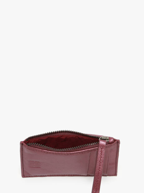 Kaarthouder Leder Biba Roze wallet SFM8L ander zicht 1
