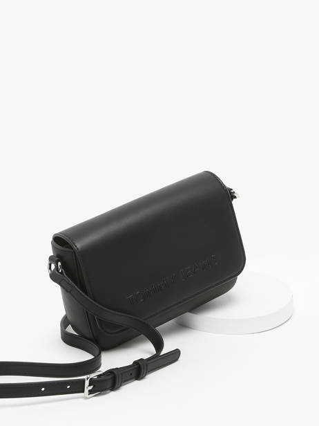 Cross Body Tas Essentiel Polyurethaan Tommy hilfiger Zwart essentiel AW16808 ander zicht 2
