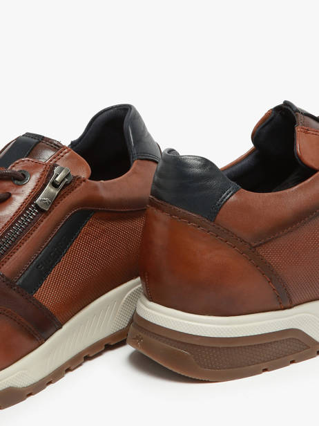 Sneakers Louis Uit Leder Fluchos Bruin men F1600 ander zicht 2