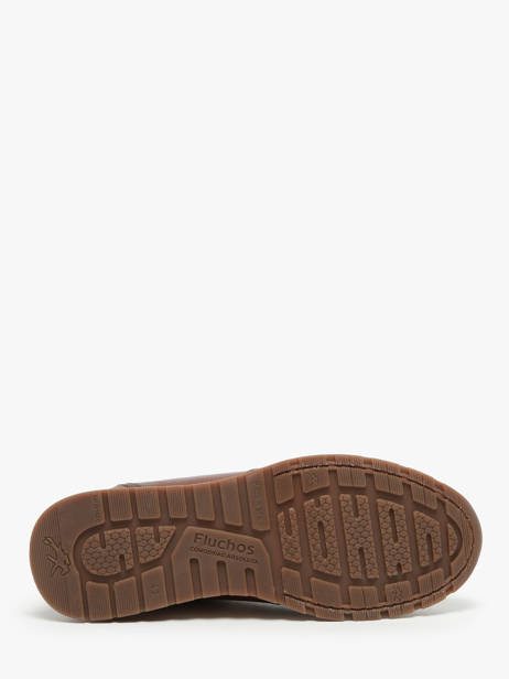Sneakers Louis Uit Leder Fluchos Bruin men F1600 ander zicht 4