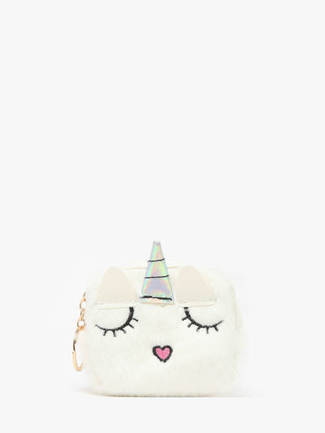 Portemonnee Miniprix Beige fur 78PM10