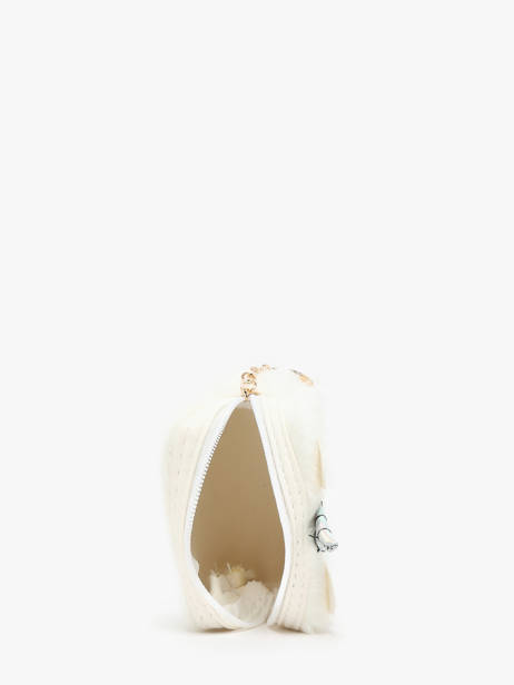 Portemonnee Miniprix Beige fur 78PM10 ander zicht 1