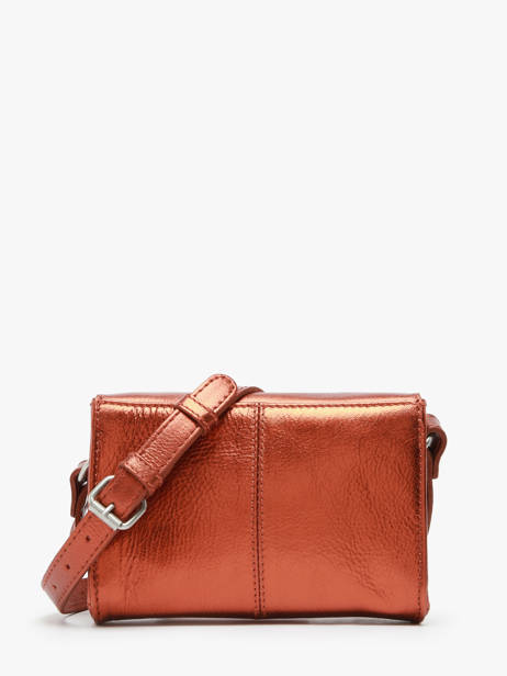 Cross Body Tas Mini Indispensable Ginger Meder Paul marius Oranje ginger MINIGIN ander zicht 4