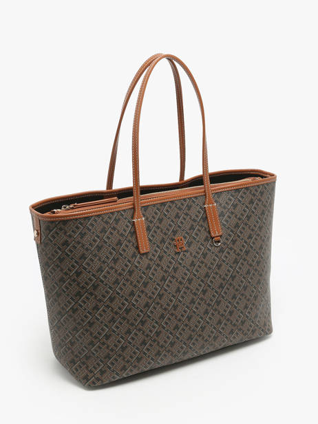 Schoudertas Th Monoplay Tommy hilfiger Bruin th monoplay AW16441 ander zicht 2
