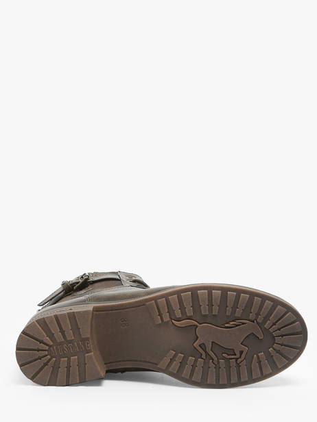Enkellaarsjes Mustang Bruin women 1229521 ander zicht 5