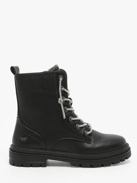 Enkellaarsjes Mustang Zwart women 1404504