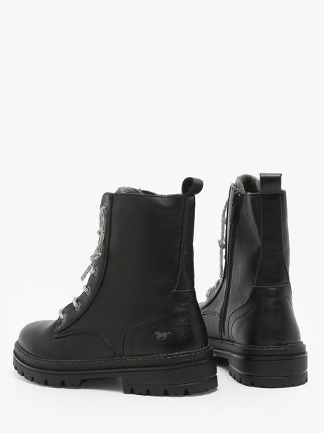 Enkellaarsjes Mustang Zwart women 1404504 ander zicht 3