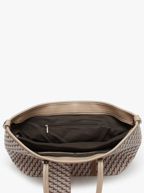 Schoudertas Paris Miniprix Beige paris F8544 ander zicht 2