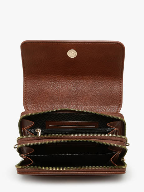 Cross Body Tas Zip Lulu castagnette Bruin zip WISH ander zicht 3