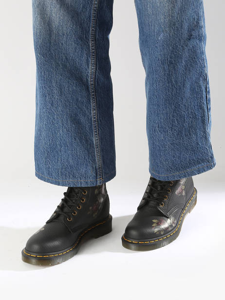 Enkellaarsjes 1460 Uit Leder Dr martens Zwart women 32070001 ander zicht 1