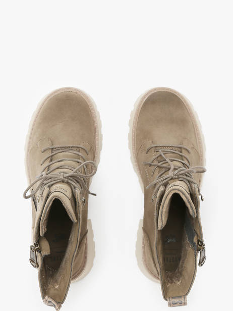 Enkellaarsjes Mustang Beige women 1469502 ander zicht 4