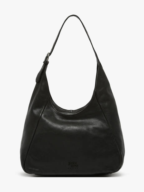 Schoudertas Barcelone Leder Basilic pepper Zwart barcelone BBAC06