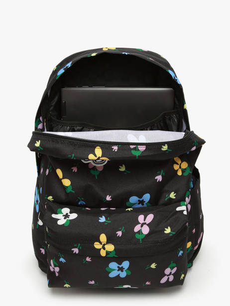 Rugzak 1 Compartiment Vans Zwart backpack VN000H4Y ander zicht 2