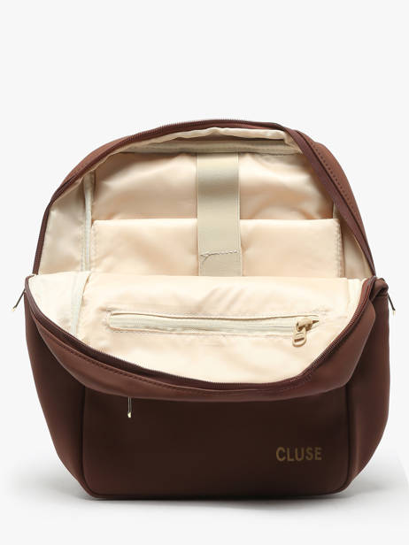 Rugzak Cluse Bruin backpack CX045 ander zicht 2