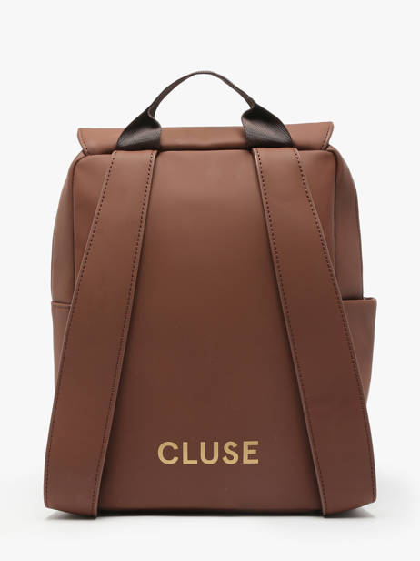 Rugzak Cluse Bruin backpack CX045 ander zicht 3