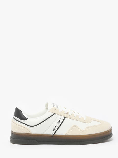 Sneakers Uit Leder Tommy hilfiger Beige men 1524BDS