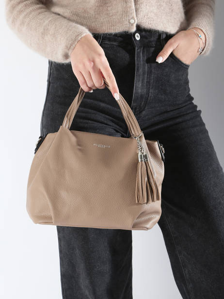 Handtassen Grained Miniprix Beige grained F2583 ander zicht 1
