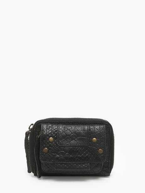 Portefeuille Leder Pieces Zwart felizia 17155654