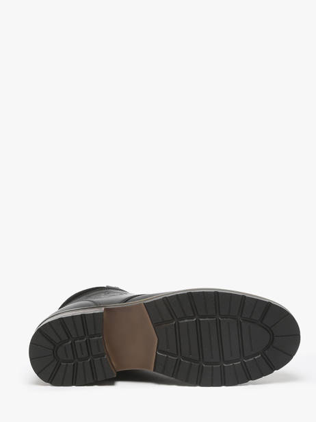 Enkellaarzen Equilibre Uit Leder Redskins Zwart men EQUILIBR ander zicht 4