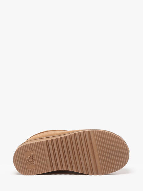 Pantoffels Isotoner Bruin women 97424 ander zicht 5