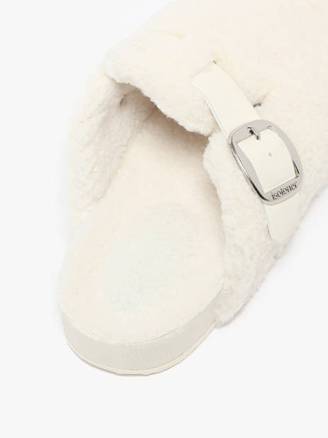 Pantoffels Isotoner Wit women 97388 ander zicht 2