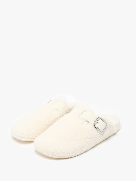 Pantoffels Isotoner Wit women 97388 ander zicht 3