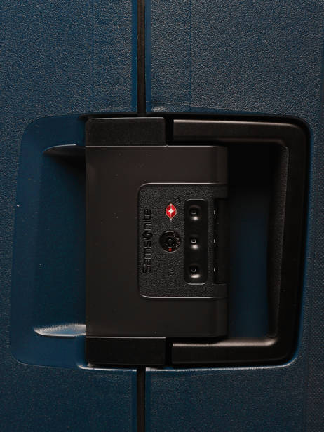 Harde Harde Reiskoffer Essens Samsonite Blauw essens 146912 ander zicht 1