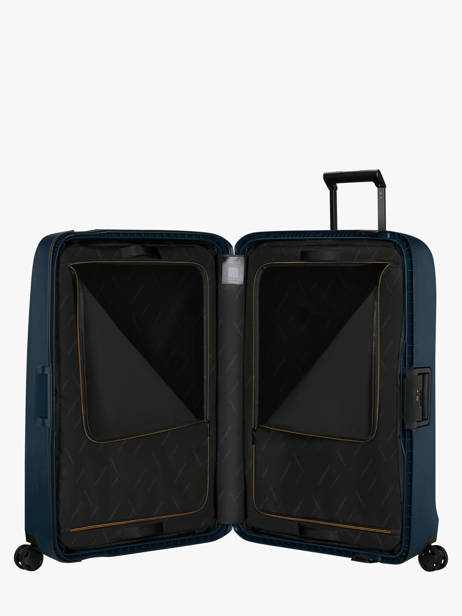 Harde Harde Reiskoffer Essens Samsonite Blauw essens 152056 ander zicht 3