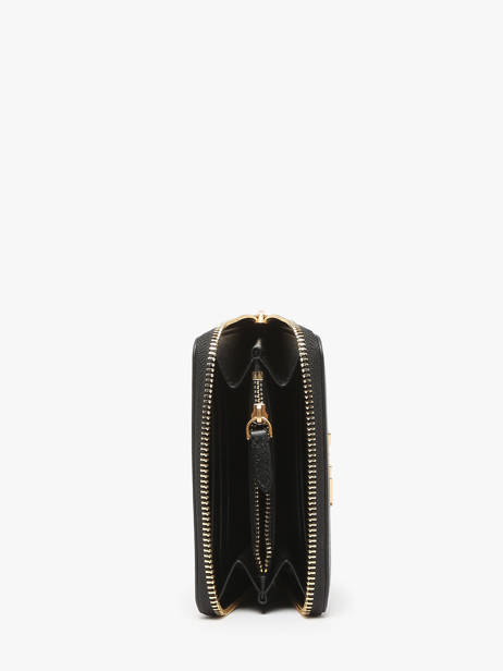 Portefeuille K Signature Leder Karl lagerfeld Zwart k signature A1W32105 ander zicht 2