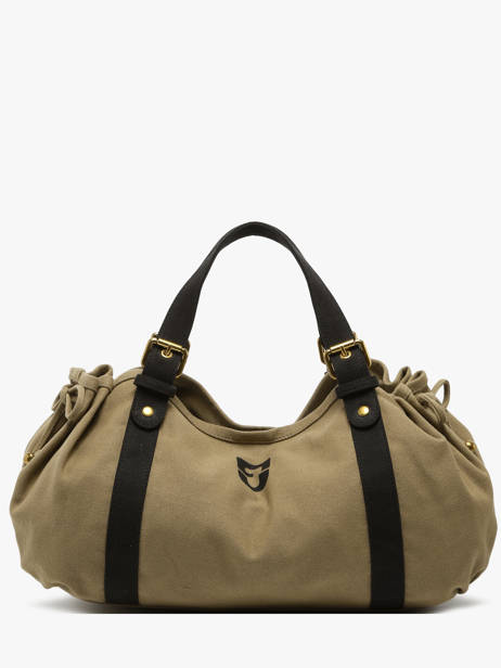 Schoudertas Canvas Katoen Gerard darel Groen canvas DBS01450