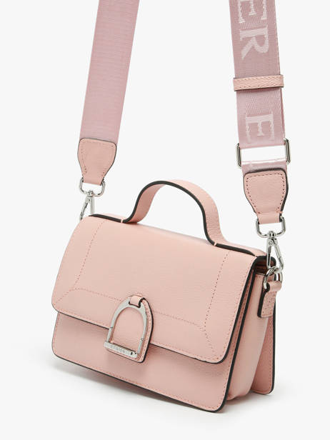 Cross Body Tas S Altesse Leder Etrier Roze altesse EALT048S ander zicht 2