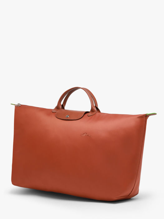 Longchamp Le pliage green Reistassen Bruin