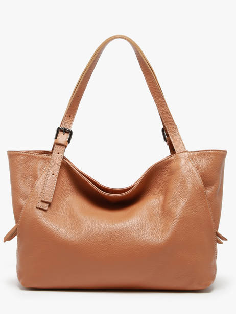 Handtas Caviar Leder Milano Bruin caviar CA24066