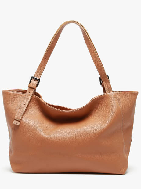 Handtas Caviar Leder Milano Bruin caviar CA24066 ander zicht 4