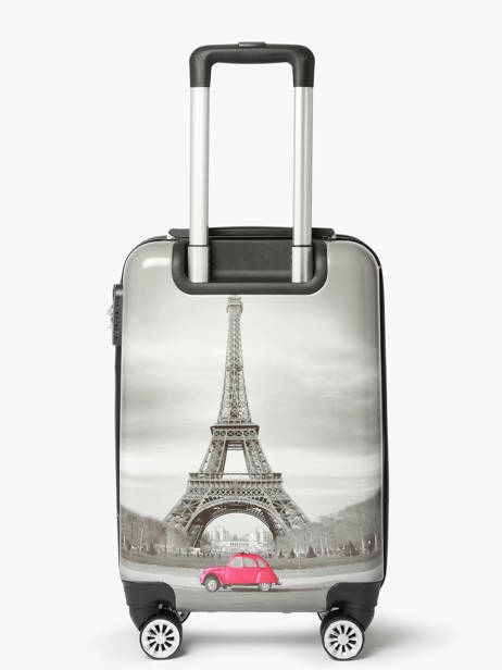 Handbagage Snowball Grijs travel 16820T ander zicht 3