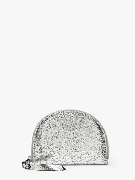 Portefeuille Manon Miroir Leder Paul marius Zilver miroir MANONMIR