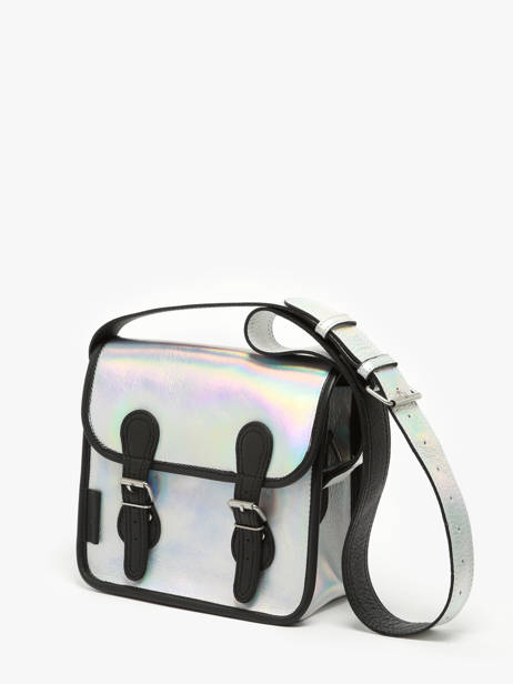 Cross Body Tas La Sacoche S Givre Paul marius Zilver givre SACOSGIV ander zicht 2