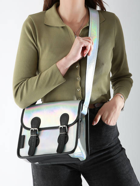 Cross Body Tas La Sacoche S Givre Paul marius Zilver givre SACOSGIV ander zicht 1