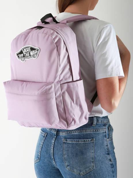 Rugzak 1 Compartiment Vans Violet backpack VN000H4Y ander zicht 1