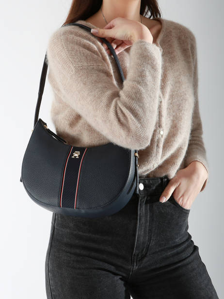 Schoudertas Th Legacy Tommy hilfiger Blauw th legacy AW16899 ander zicht 1