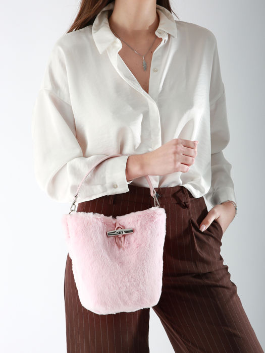 Longchamp Le roseau cosy Cross bodytas Roze
