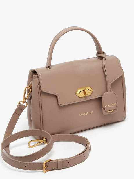 Handtassen Donna Grace Leder Lancaster Beige donna grace 70 ander zicht 2