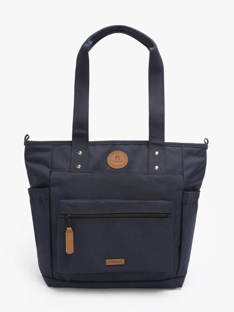 Schoudertas A4 Formaat Adventurer Gerecycleerd Polyester Cabaia Blauw adventurer TOTEBAGM
