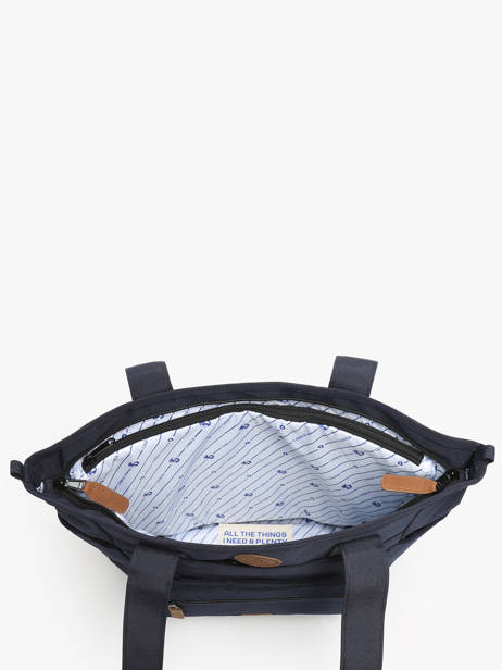 Schoudertas A4 Formaat Adventurer Gerecycleerd Polyester Cabaia Blauw adventurer TOTEBAGM ander zicht 3
