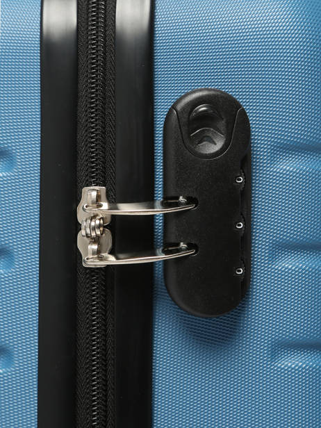 Harde Reiskoffer Valencia Travel Blauw valencia M ander zicht 1