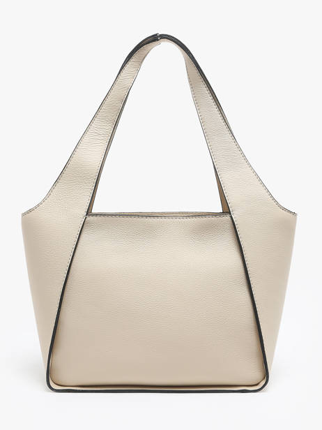 Schoudertas M Foudre Leder Etrier Beige foudre EFOD107M ander zicht 4